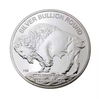Custom 3D double-sided commemorative metal coin with intricate detail