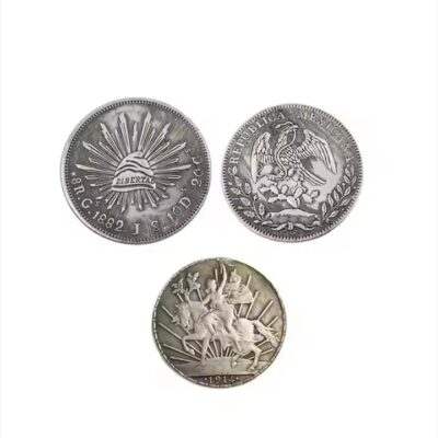 Custom 3D double-sided commemorative metal coin with intricate detail