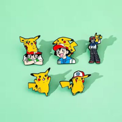 Direct supply anime cartoon metal pin with colorful design and durable finish