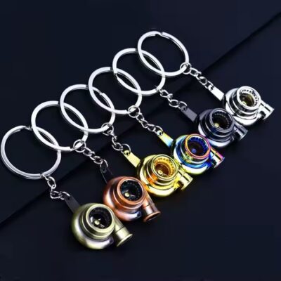 Custom Car Parts Shaped Metal Keychain Gift