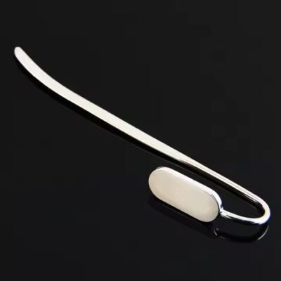 Blank customizable metal bookmarks for engraving and corporate gifting
