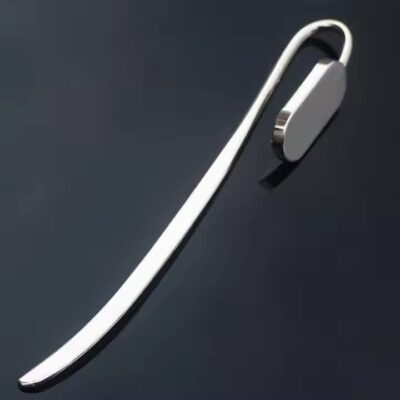 Blank customizable metal bookmarks for engraving and corporate gifting