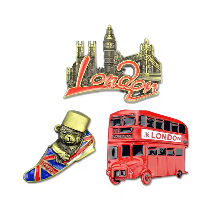 Custom 3D Funny Metal Fridge Magnet for Promotion