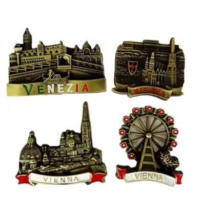 Custom 3D Funny Metal Fridge Magnet for Promotion