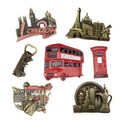 Custom 3D Funny Metal Fridge Magnet for Promotion