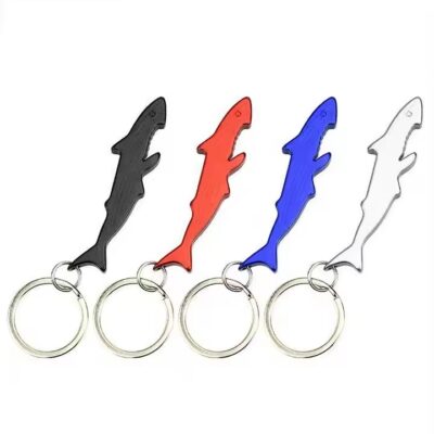 Creative aluminum alloy metal bottle opener with unique shape