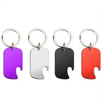 Creative aluminum alloy metal bottle opener with unique shape