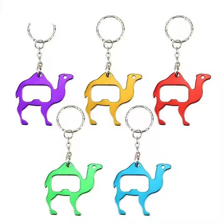 Creative aluminum alloy metal bottle opener with unique shape