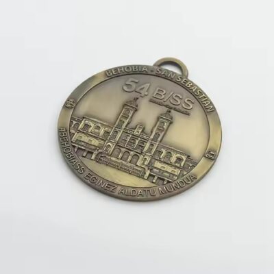 Personalized 3D Cast Sports Medal with Custom Design