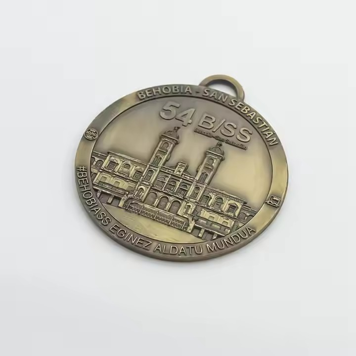 Personalized 3D Cast Sports Medal with Custom Design
