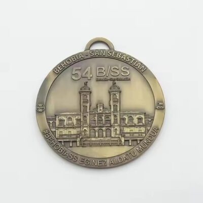 Personalized 3D Cast Sports Medal with Custom Design
