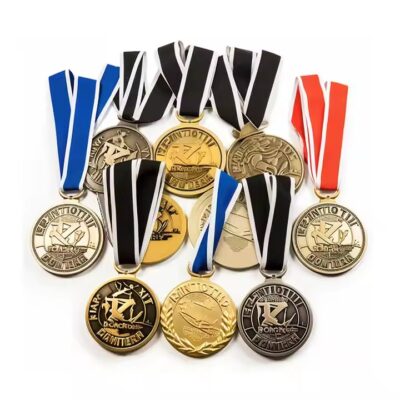 3D Running Award Medal for Sports and Marathon Events
