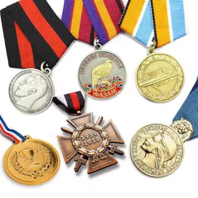 3D Running Award Medal for Sports and Marathon Events
