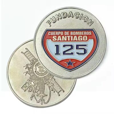 Blank brass metal coins for custom engraving or stamping