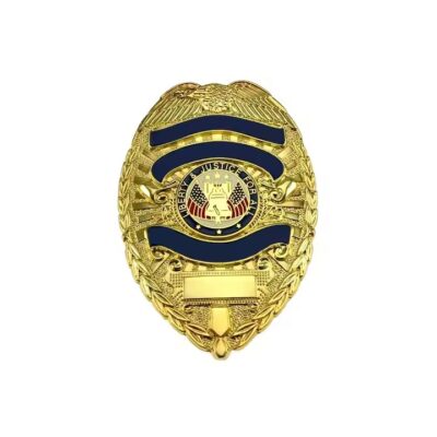 High-quality bronze lapel pin – custom metal badge for uniforms and events