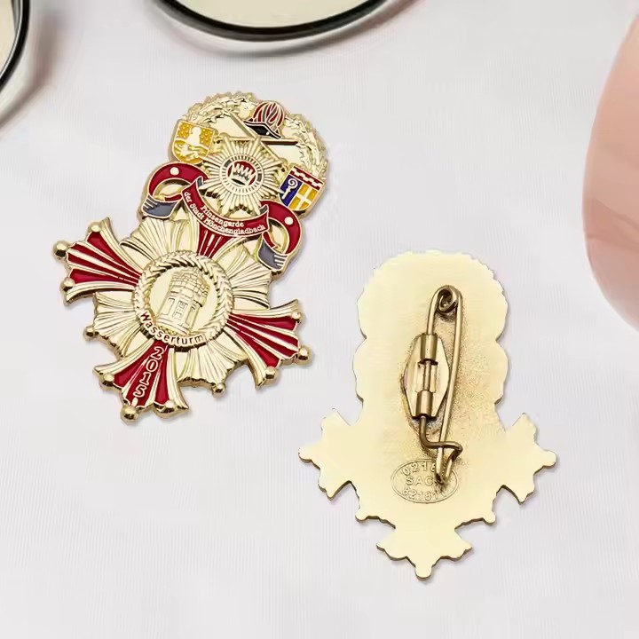 Personalized Metal Craft Badge with Custom Design and Finish