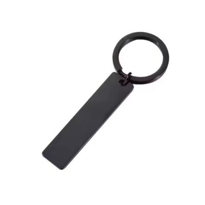 Blank Custom Metal Souvenir Keychain for Engraving