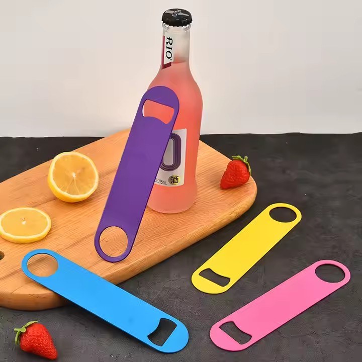 Blank Metal Bottle Opener for Sublimation Printing with Custom Logo Design