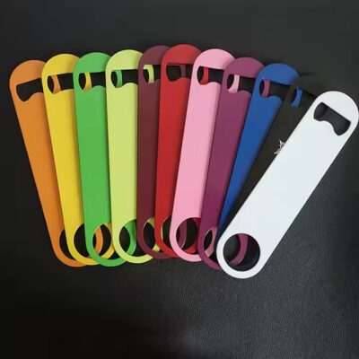 Blank Metal Bottle Opener for Sublimation Printing with Custom Logo Design