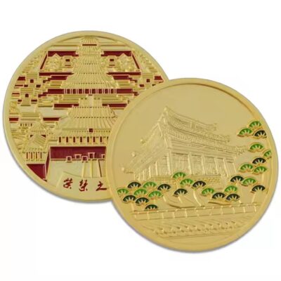 Custom Soft Enamel Challenge Coin with Personalized Design