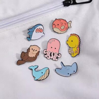 Factory Direct Soft Enamel Clothing Metal Pin