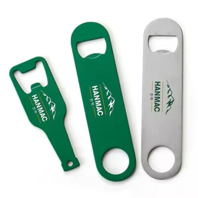 Laser Engraved Stainless Steel Bottle Opener with Custom Logo