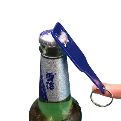 Multi-color promotional metal bottle openers in bulk