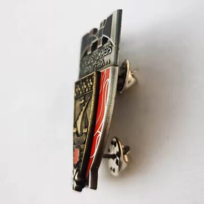 Personalized Custom Metal Badge with Logo and Polished Surface

