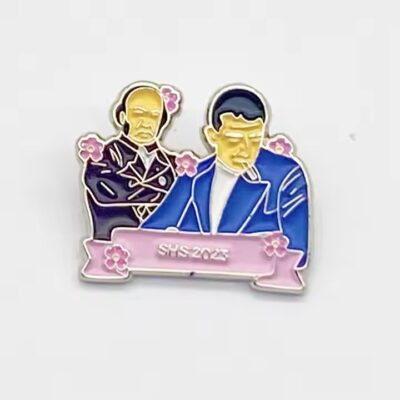 High-quality custom enamel metal pin with vibrant colors and durable finish