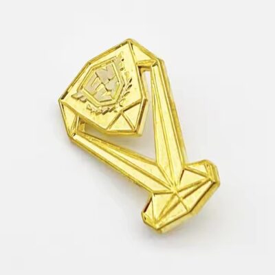 High-quality custom enamel metal pin with vibrant colors and durable finish