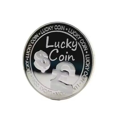 Engraved collectible metal souvenir coin