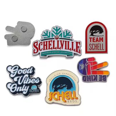 Best-selling city-themed magnetic metal refrigerator magnets with vibrant designs