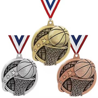 Blank Custom Sports Metal Medal for Engraving or Personalization