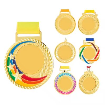 Blank Custom Sports Metal Medal for Engraving or Personalization