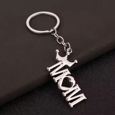 Holiday-Themed Custom Craft Metal Keychain for Gifts and Promotions