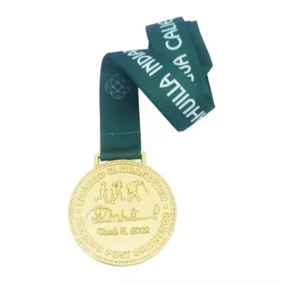 Premium Marathon Sports Metal Medal with Custom Design