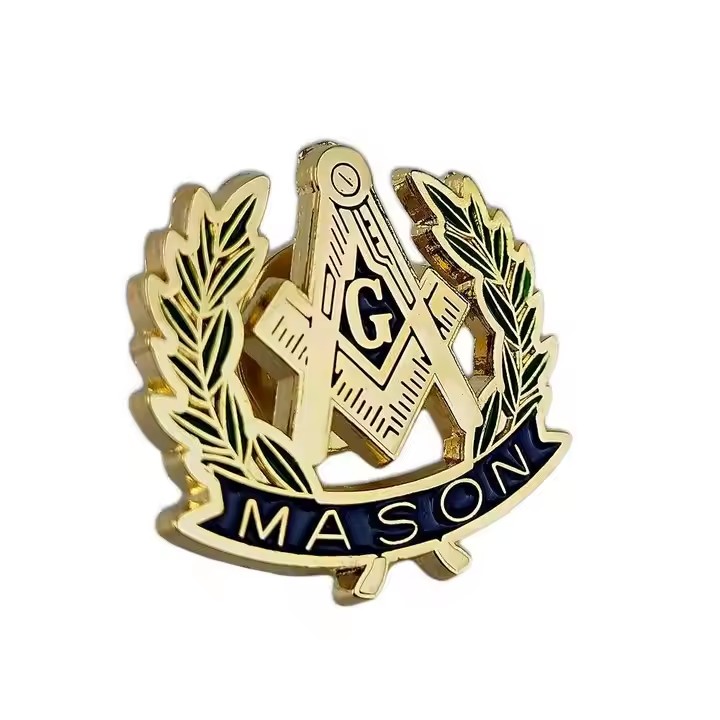 High-Quality Custom Metal Badge with Enamel Finish