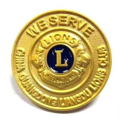 High-Quality Custom Metal Badge with Enamel Finish