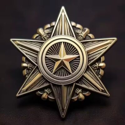 Custom Soft Enamel Uniform Badge with DIY Design