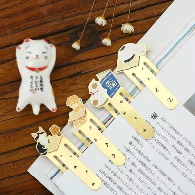 Blank customizable DIY metal bookmarks for gifting and personalization