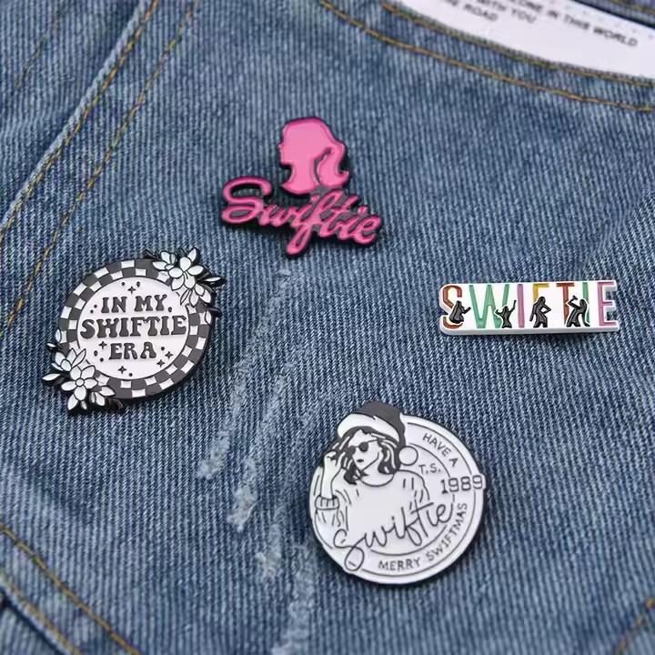 3D Custom Souvenir Metal Pin with Unique Relief Design