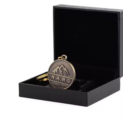Direct Factory Bronze Metal Keychain