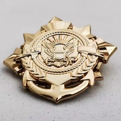 Custom Metal Lapel Pin with Clutch Backing