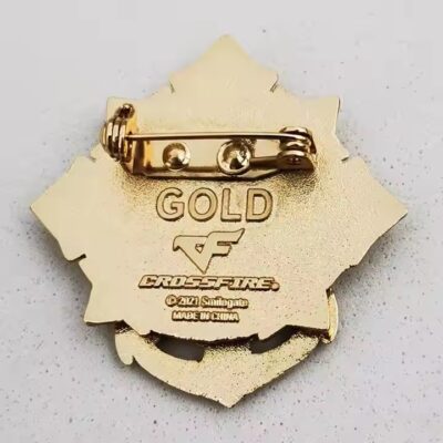 Custom Metal Lapel Pin with Clutch Backing