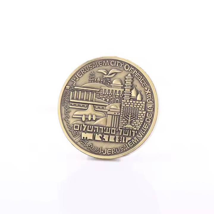 Custom Metal Token Challenge Coin with Personalized Design