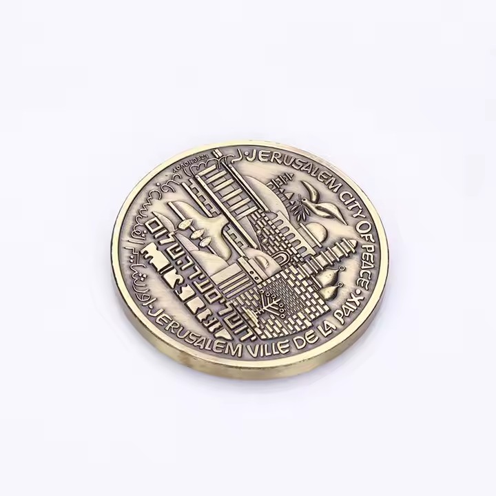 Custom Metal Token Challenge Coin with Personalized Design
