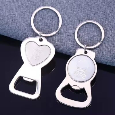 High-quality metal keychain bottle opener with durable design