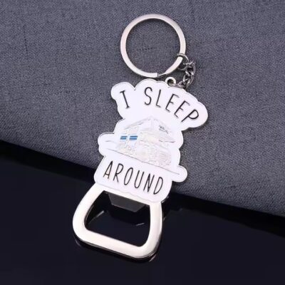 High-quality metal keychain bottle opener with durable design