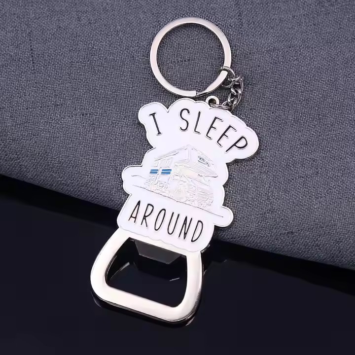 High-quality metal keychain bottle opener with durable design