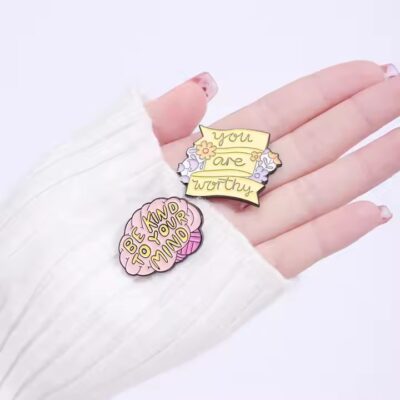 Trendy custom soft enamel metal pin for apparel and gifts